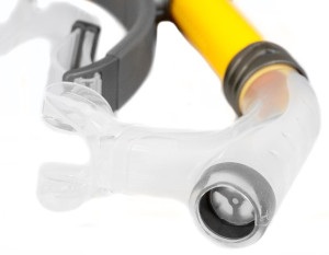 Трубка дихальна для снорклінгу Aqua Speed COMET 4818 жовтий Уні OSFM 281-18