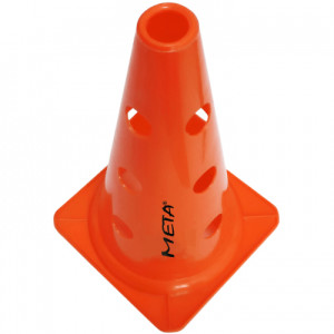 Конус для тренувань з отворами Meta Cone Marker with holes 2.0 помаранчевий Уні 38 см 1801514204