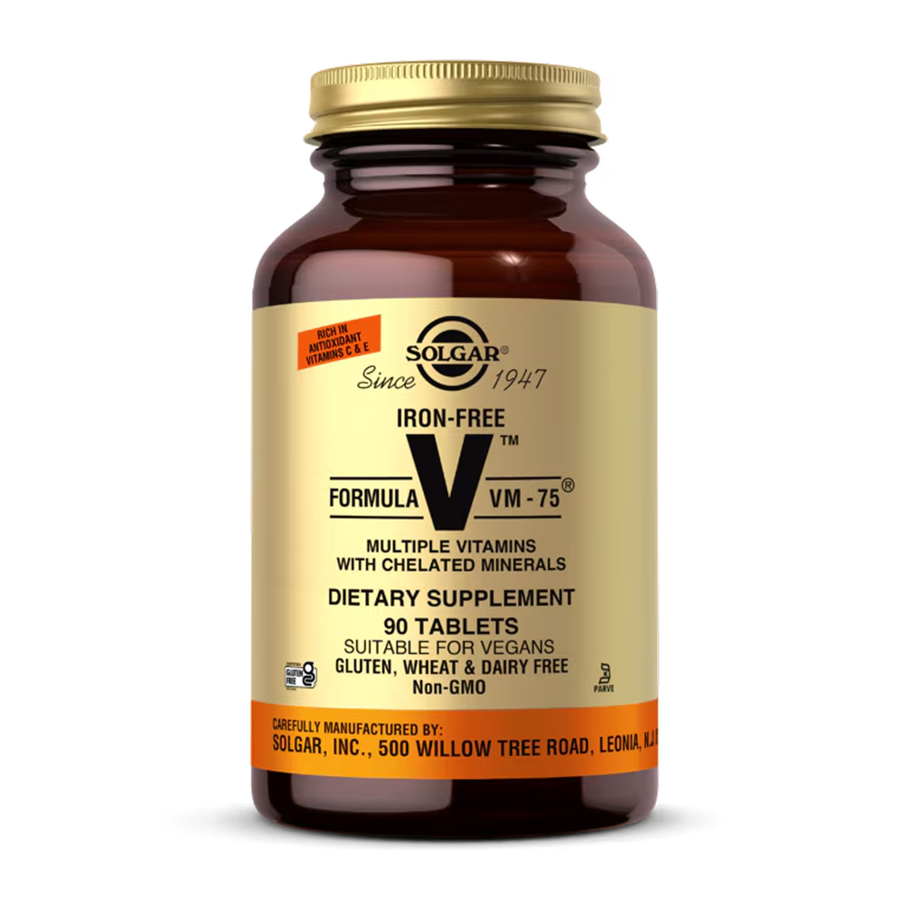 Таблетки Iron-Free Formula VM-75® - 90 tabs 2023-10-5655
