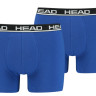 Труси-боксери Head BASIC BOXER 2P блакитний, чорний Чол L 701202741-006