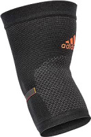 Фіксатор ліктя Adidas Performance Elbow Support чорний, червоний Уні S ADSU-13331RD