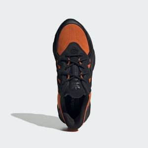 Кросівки унісекс Adidas Ozweego Shoes Black/Orange ID9828