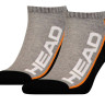 Шкарпетки Head Stripe Sneaker 2-Pack чорний, сірий Уні 35-38 781008001-235