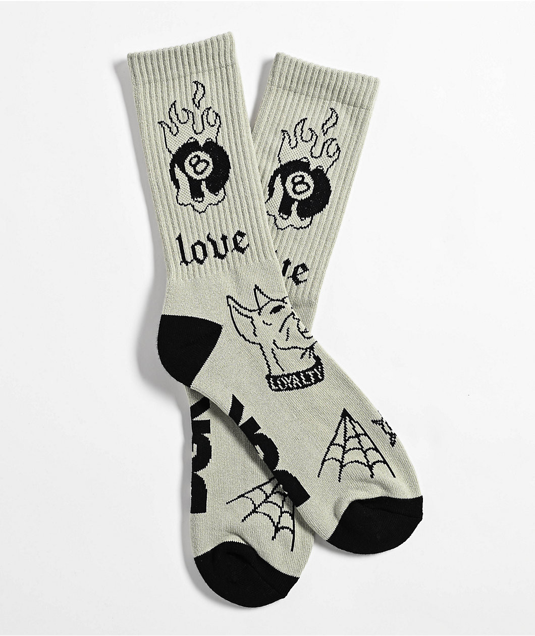 Шкарпетки DGK FLASH CREW SOCKS ask-1224