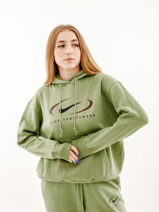 Кофта Nike NS FLC OS PO HD SWSH FN7698-386