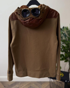 Худі C.P. COMPANY COTTON FLEECE FULL ZIP GOOGLE HOODIE 13CMSS266A 006090M