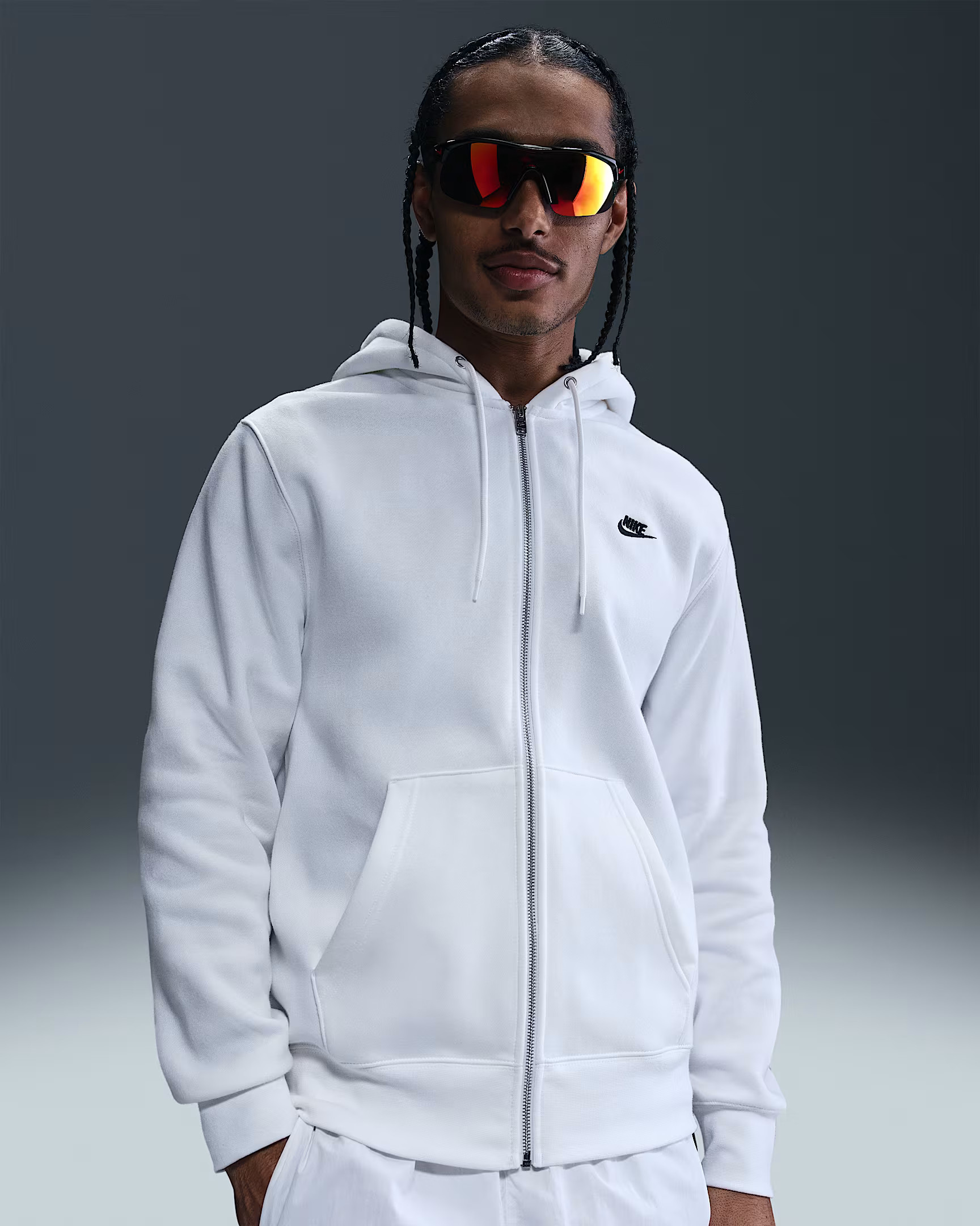 Кофта Nike Club Full-Zip FN3861-100