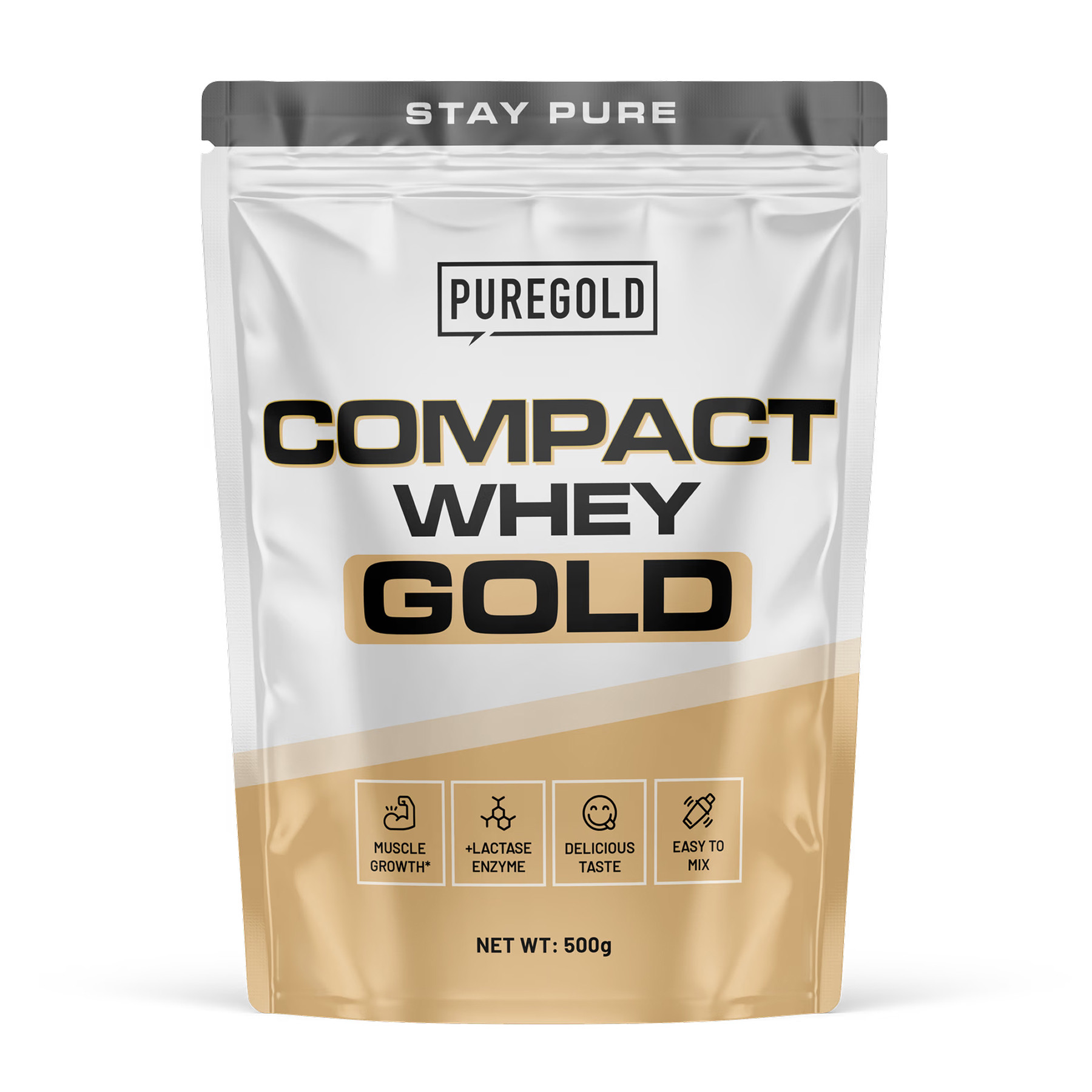 Порошок Pure Gold Compact Whey Gold - 500g Triple Chocolate 2023-10-6062
