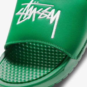 Шльопанці Nike X Stussy Benassi Slides Green DC5239-300