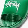 Шльопанці Nike X Stussy Benassi Slides Green DC5239-300