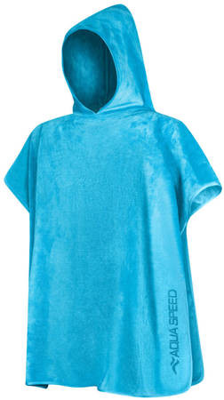Рушник пончо Aqua Speed KID'S PONCHO 9328 блакитний Діт 70х120 см DT-145-02, Цвет блакитний, Размер DT-145-02