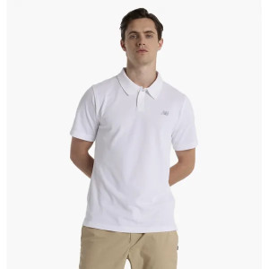 Футболка поло чоловіче New Balance Cotton Pique White MT51519WT L MT51519WT