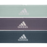 Еспандер набір Adidas Resistance Band Set (L, M, H) зелений, фіолетовий, темно-синій Уні 70х7,6х0, ADTB-10711