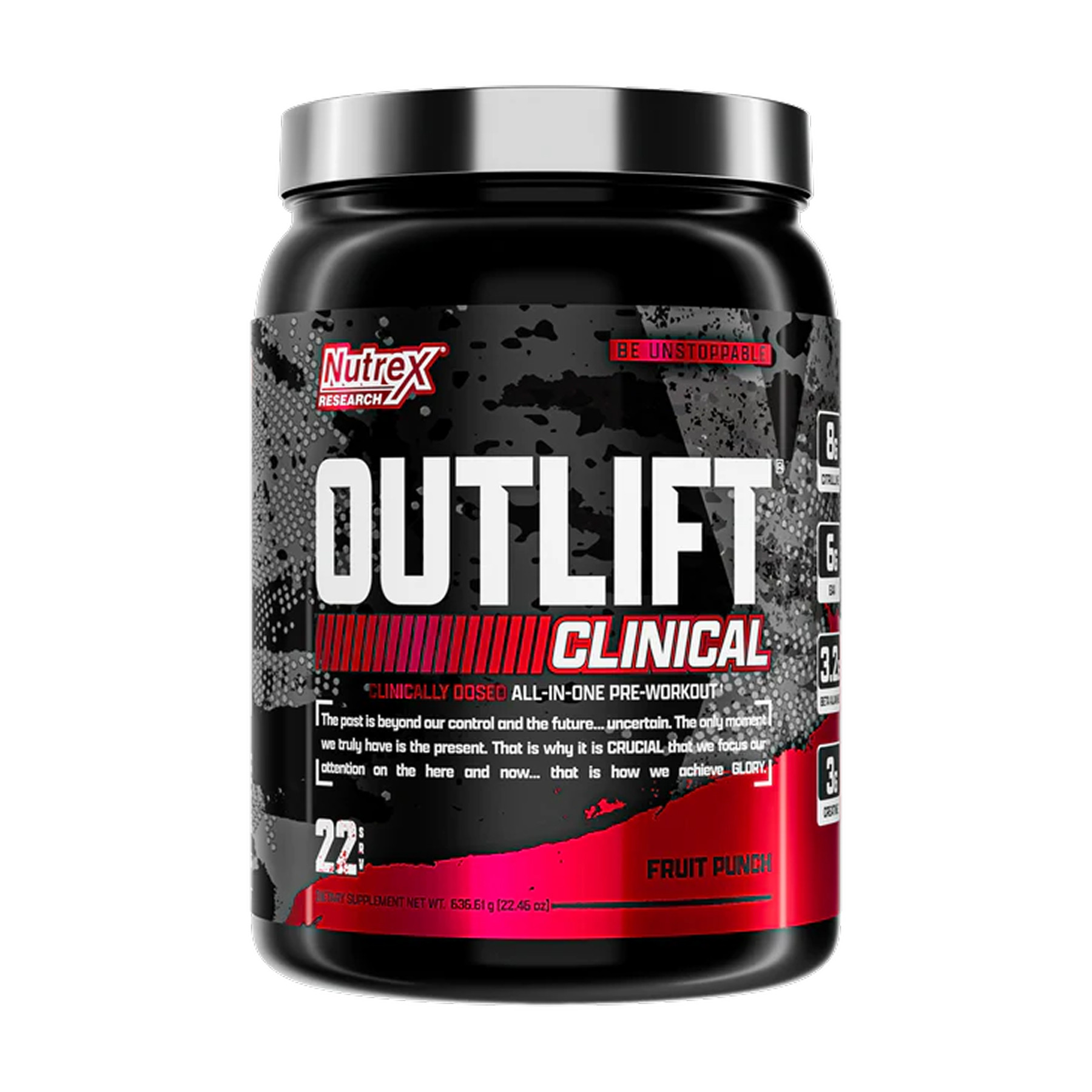 Порошок Nutrex Outlift Clinical - 636.61g Fruit Punch 2023-10-6530