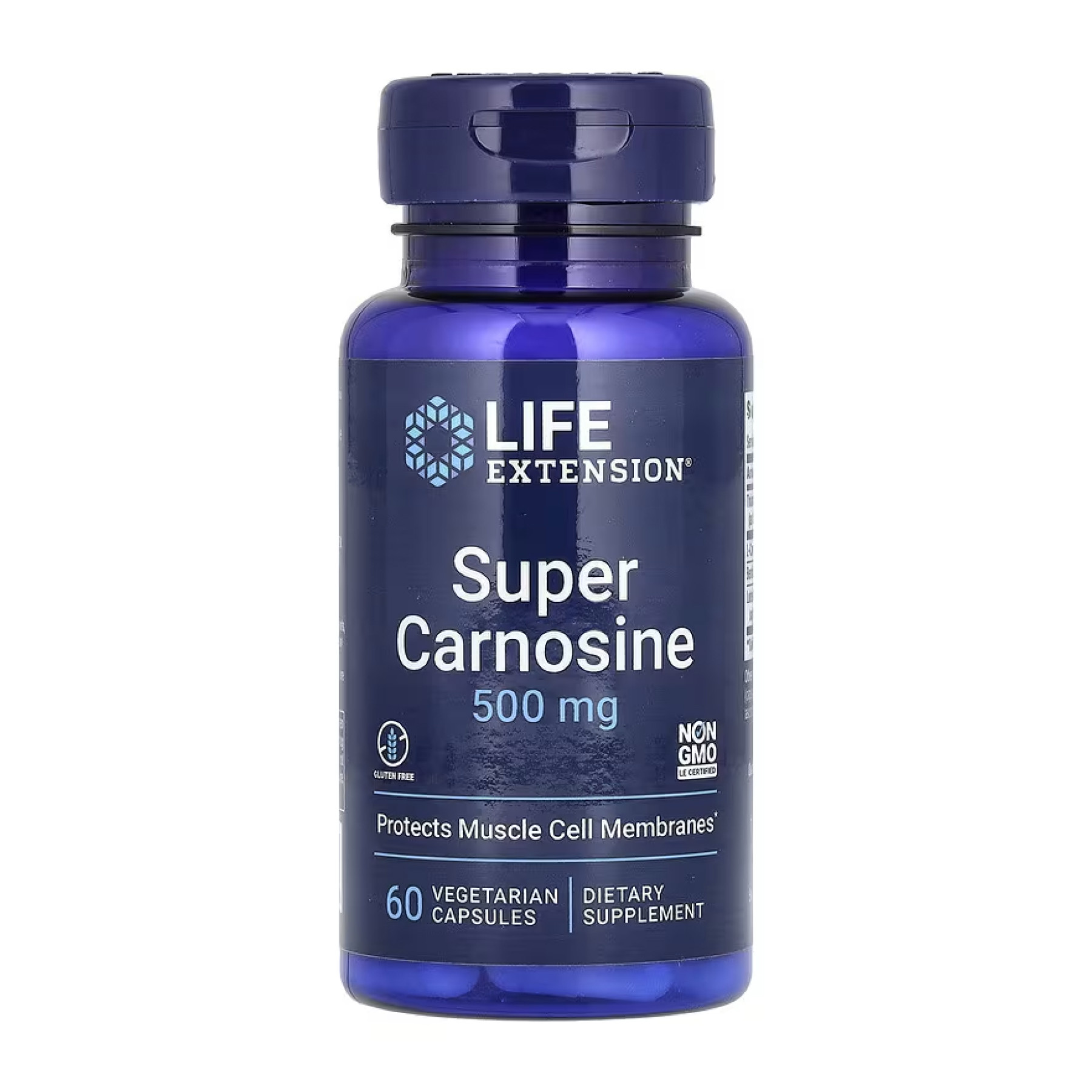 Капсули Life Extension Super Carnosine 500 mg - 60 vcaps 2023-10-5212