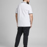 Поло JJEPAULOS POLO SS NOOS PS 12143859-White-Detail:PS Jack&Jones PLUS 2XL Білий 12143859-WHITE-DETAIL:PS