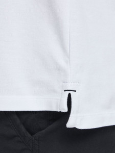 Поло JJEPAULOS POLO SS NOOS PS 12143859-White-Detail:PS Jack&Jones PLUS 2XL Білий 12143859-WHITE-DETAIL:PS