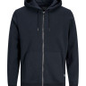 Толстовка JJESOFT BASIC SWEAT ZIP HOOD NOOS 12191895-Navy Blazer-Fit:REG FIT Jack&Jones L Темно-сині 12191895-NAVY BLAZER-FIT: