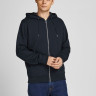 Толстовка JJESOFT BASIC SWEAT ZIP HOOD NOOS 12191895-Navy Blazer-Fit:REG FIT Jack&Jones L Темно-сині 12191895-NAVY BLAZER-FIT: