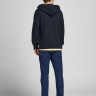 Толстовка JJESOFT BASIC SWEAT ZIP HOOD NOOS 12191895-Navy Blazer-Fit:REG FIT Jack&Jones L Темно-сині 12191895-NAVY BLAZER-FIT: