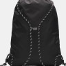 Рюкзак UA Hustle Sackpack 22L чорний Уні 39 х 53 х 7 см 6000519-001