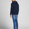 Толстовка JJLEO SWEAT HOOD 12200768-Navy Blazer Jack&Jones L Темно-синій 12200768-NAVY BLAZER