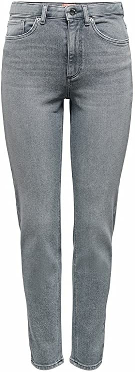 Джинси ONLVENEDA LIFE MOM JEANS BB REA718 15217562-Medium Grey Denim ONLY M/32 Сірий 15217562-Medium Grey Deni