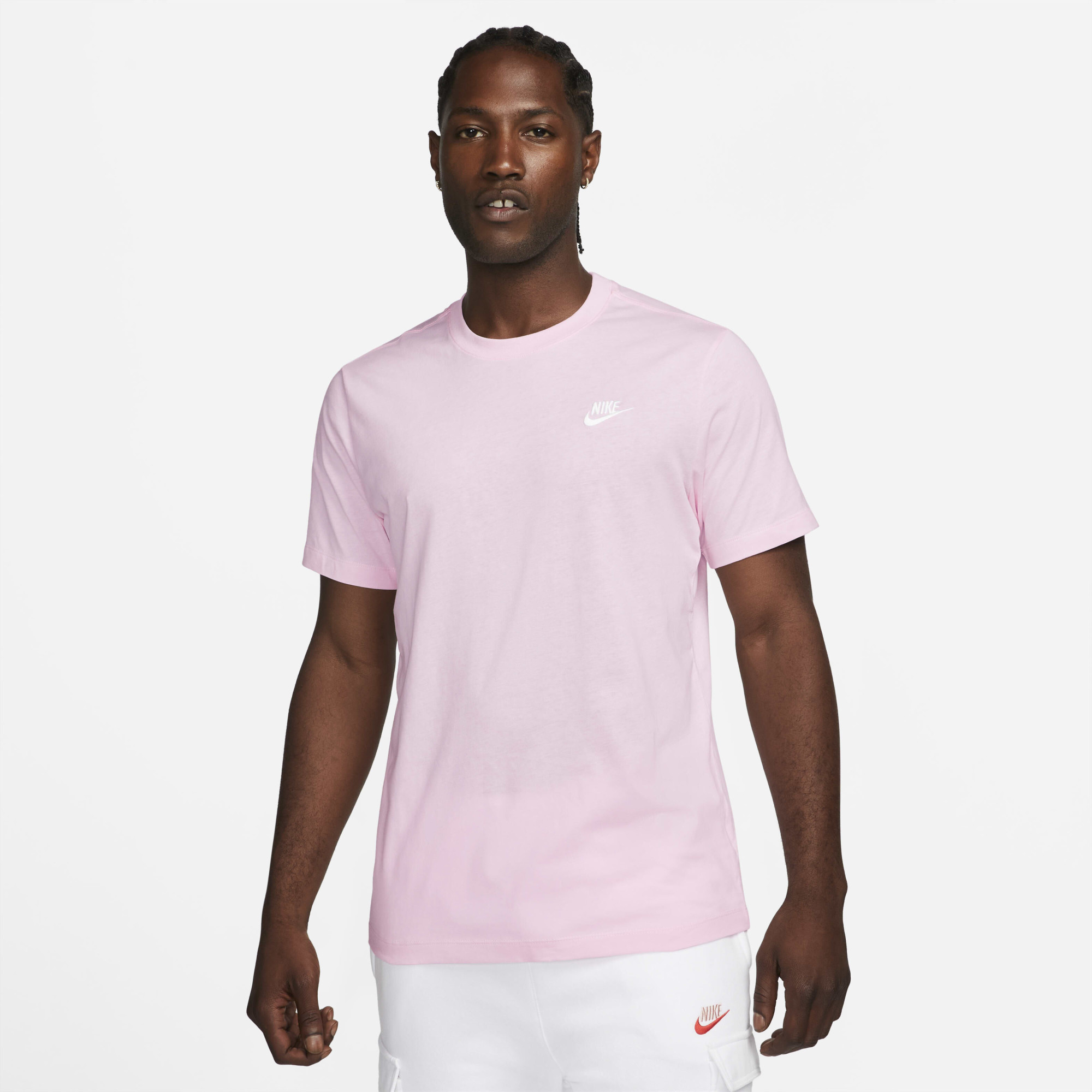 Футболка чоловіча Nike T-Shirt Sportswear Club Pink AR4997-665