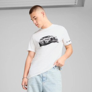 Футболка чоловіча Puma Bmw Essential Graphic Tee White 630633-02 630633-02