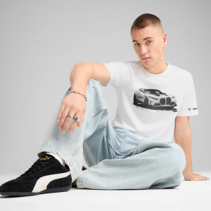 Футболка чоловіча Puma Bmw Essential Graphic Tee White 630633-02 630633-02