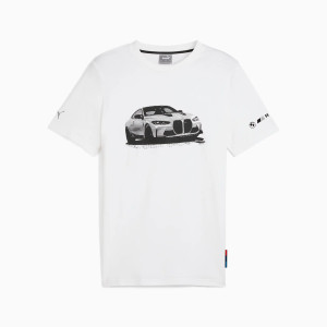 Футболка чоловіча Puma Bmw Essential Graphic Tee White 630633-02 630633-02