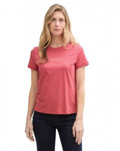 Футболка women's T-shirt 1045543-11016 Tom Tailor L Розовий 1045543-11016