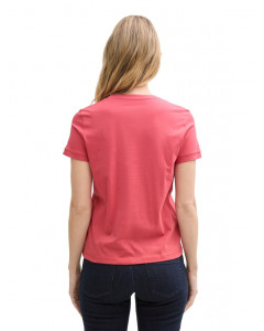 Футболка women's T-shirt 1045543-11016 Tom Tailor L Розовий 1045543-11016