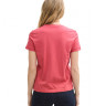 Футболка women's T-shirt 1045543-11016 Tom Tailor L Розовий 1045543-11016