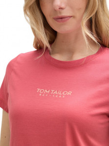 Футболка women's T-shirt 1045543-11016 Tom Tailor L Розовий 1045543-11016
