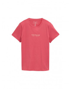 Футболка women's T-shirt 1045543-11016 Tom Tailor L Розовий 1045543-11016