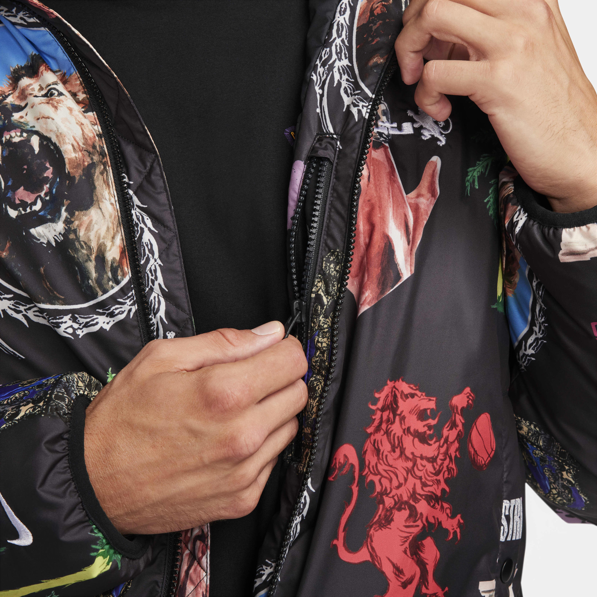 Куртка чоловіча Nike Lebron Therma-Fit Down Jacket Black FB6974-010