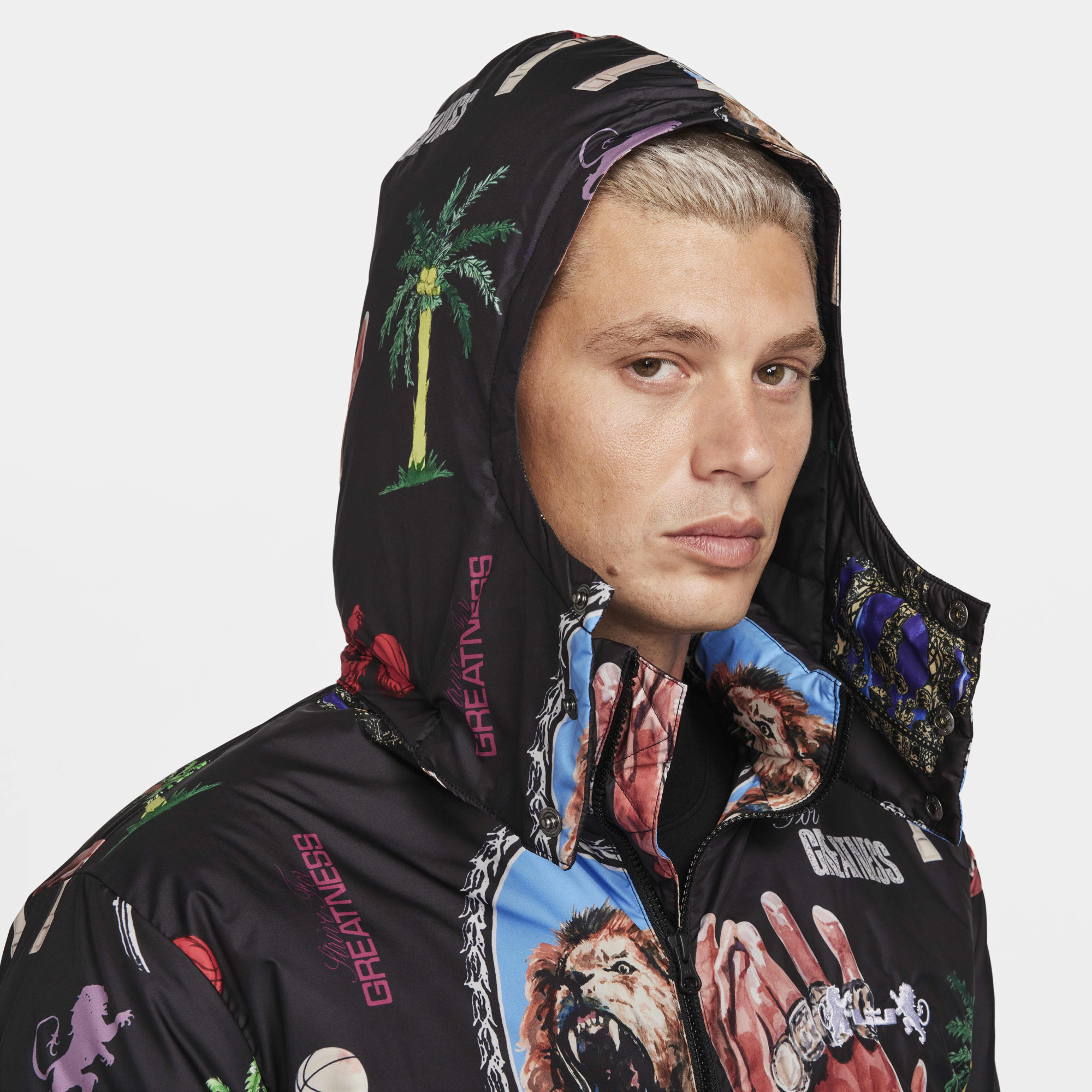 Куртка чоловіча Nike Lebron Therma-Fit Down Jacket Black FB6974-010