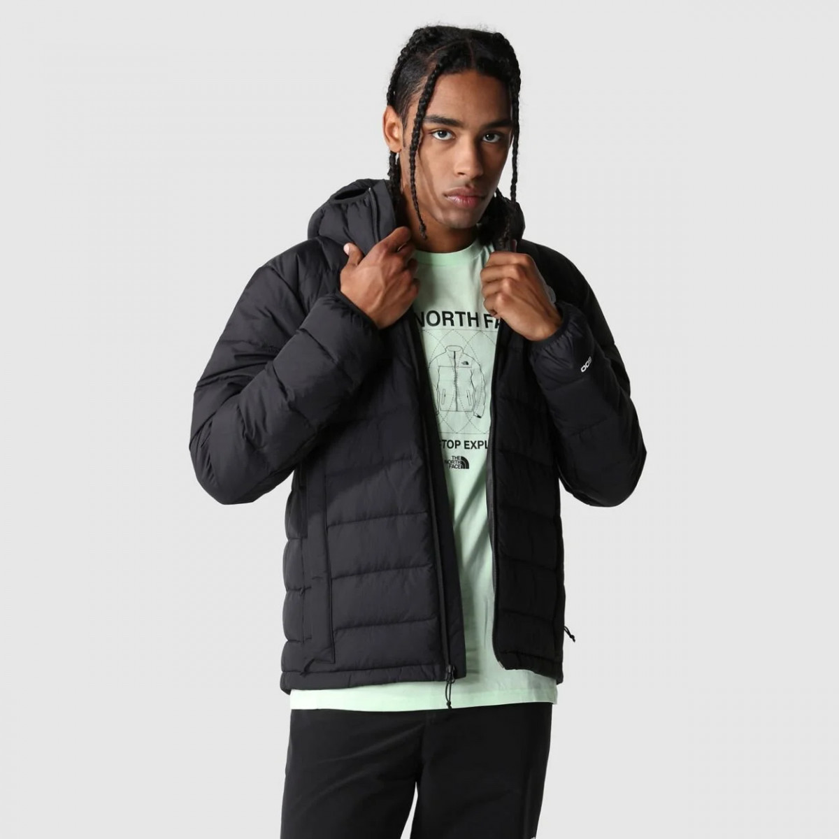 Куртка Lapaz Hooded Jacket 0A7WZWJK31 THE NORTH FACE M Чорний 0A7WZWJK31