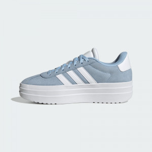 Кросівки VL COURT BOLD J JI1018 Adidas 3,5 (36) Блакитний JI1018