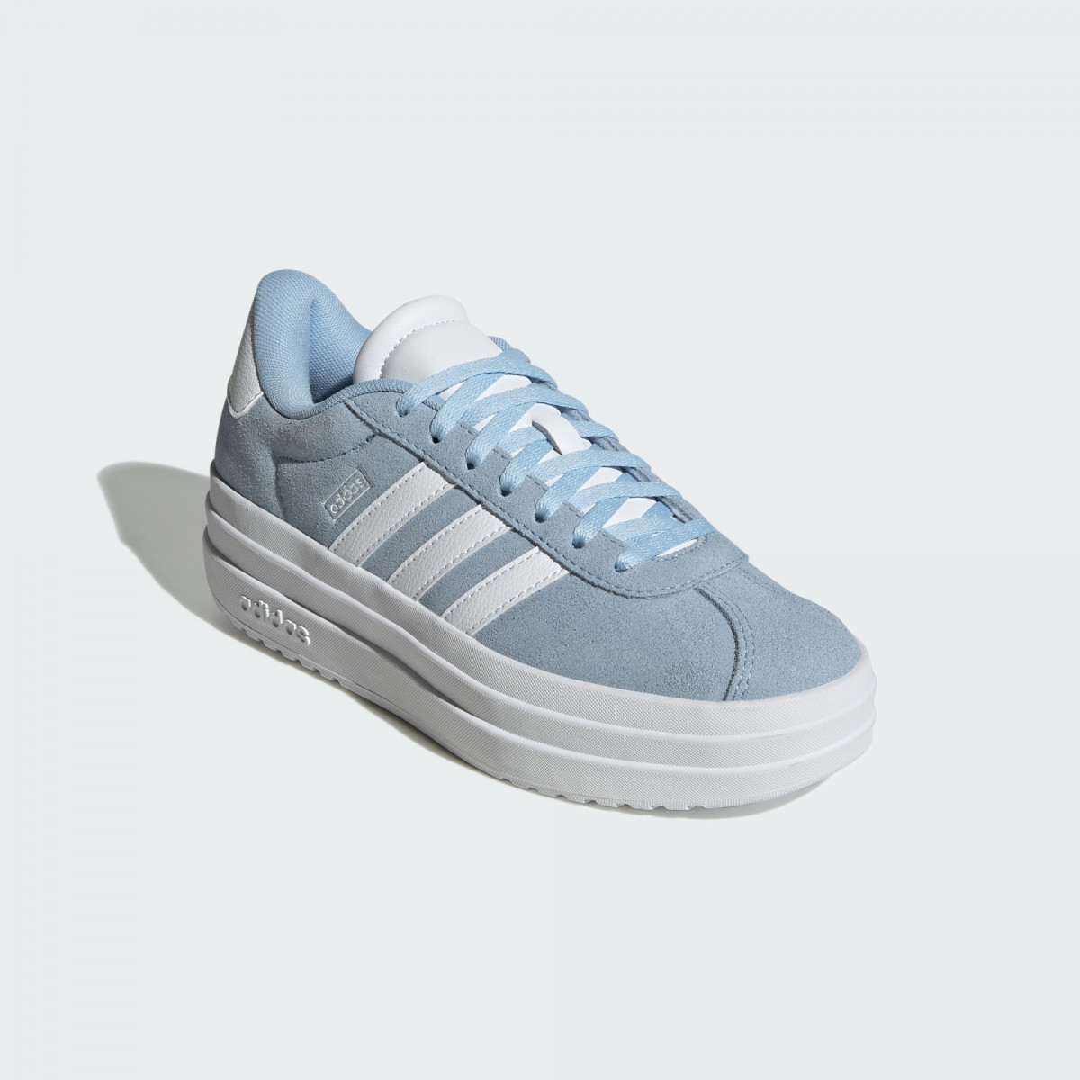 Кросівки VL COURT BOLD J JI1018 Adidas 3,5 (36) Блакитний JI1018