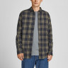 Сорочка JORBLASTER CHECK TWILL SHIRT LS 12195943-Martini Olive-Checks:/SLIM FIT Jack&Jones M Зелений 12195943-MARTINI OLIVE-CH