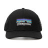 Бейсболка Patagonia P-6 Logo Trucker 38289-BLK
