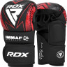 Рукавиці боксерські RDX GRAPPLING GLOVES SHOOTER IMMAF-1 чорний, червоний S (GSR-IMF-1R) GSR-IMF-1R