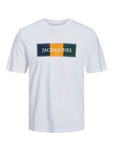 Футболка JORCODYY TEE SS CREW NECK SN 12228542-Bright White Jack&Jones L Білий 12228542-BRIGHT WHITE