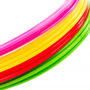 Кільця спортивні 12 шт (3 Червоні+3 Жовті+3 Рожеві+3 Зелені) AVK3-610-739-600-302