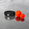 Тренажер для боксу Everlast POWERLOCK REFLEX BALL червоний Уні OSFM P00002715