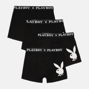 Труси-боксери Набір з 4 Playboy ANNYA PLAYBOY BOXERSHORT чорний Чол L ANNYA-43