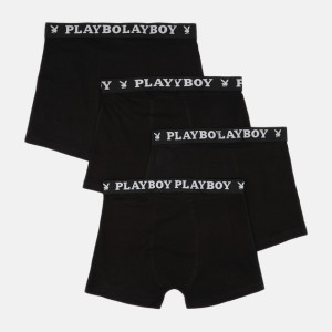 Труси-боксери Набір з 4 Playboy ANNYA PLAYBOY BOXERSHORT чорний Чол L ANNYA-43