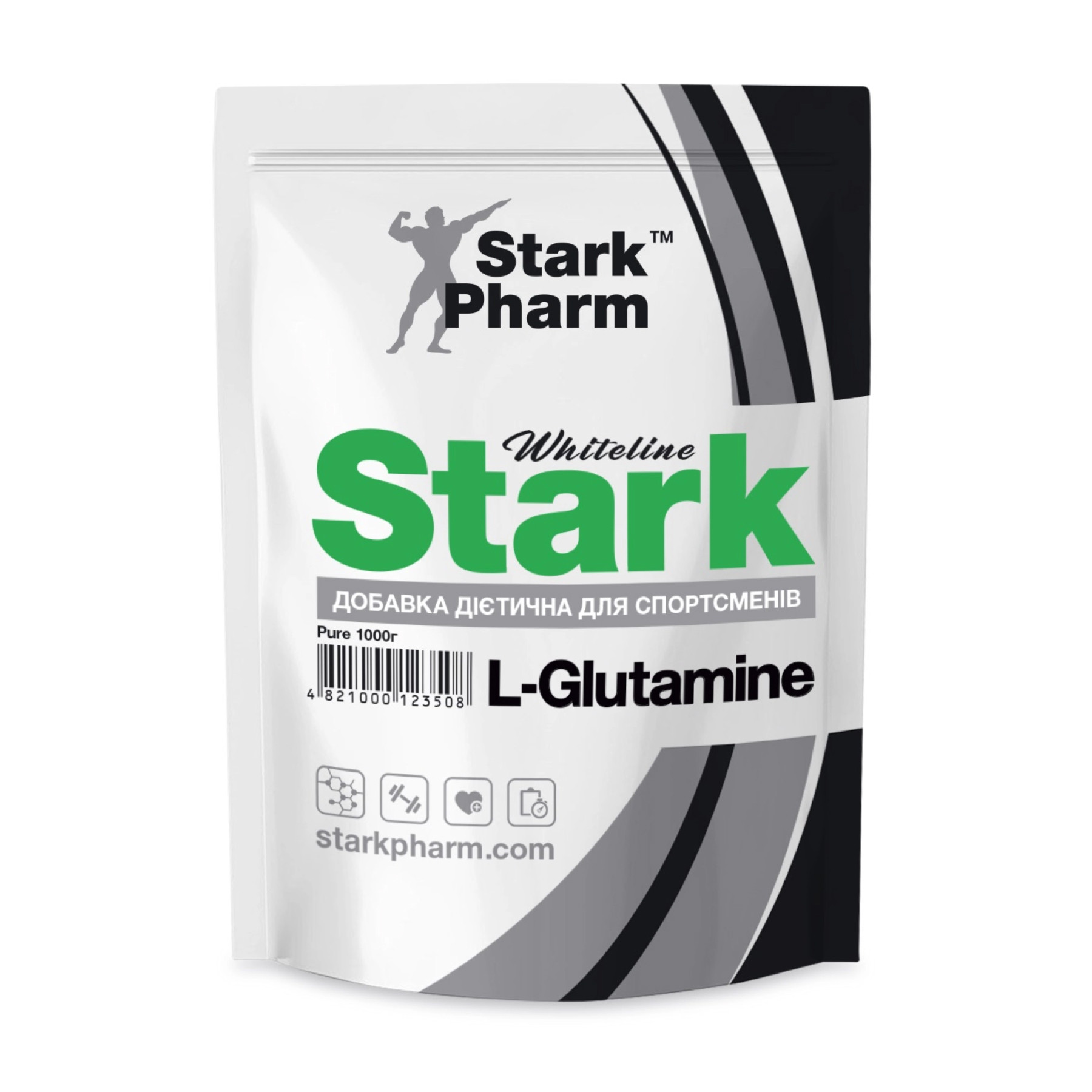 Порошок L-Glutamine - 1000g Pure 2023-10-5055
